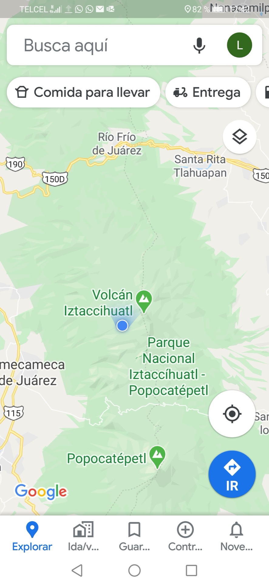 Cueva Iztac/regreso